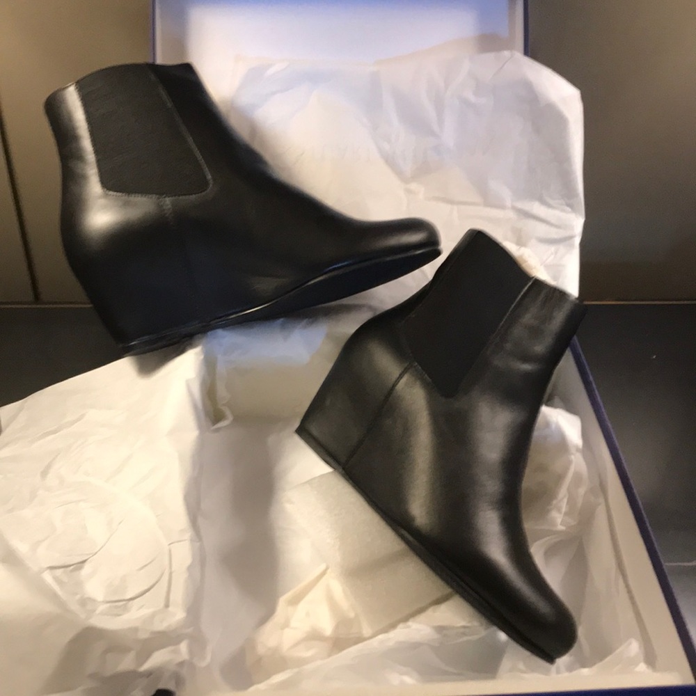 Stuart Weitzman wedge boots